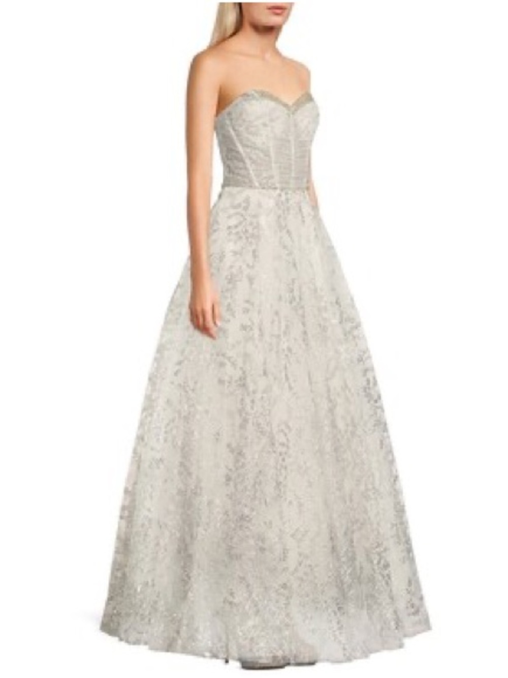 B. Darlin Sequin Gown. NWT. Size: Junior 5/6. Retail:$299. Ask:$169.